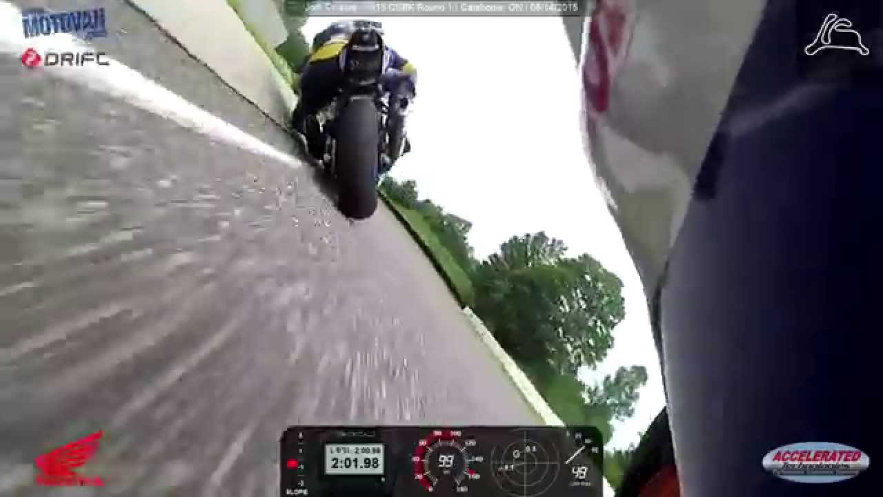 Jodi Christie 2015 CSBK Calabogie Superbike Race
