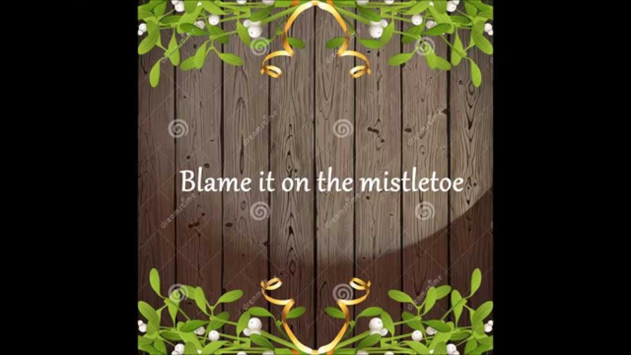Kendall Schmidt - Blame It On The Mistletoe LYRICS