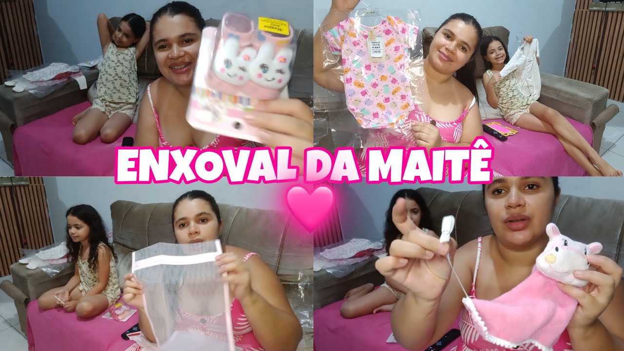 PRIMEIRO ENXOVAL DA MAITÊ 