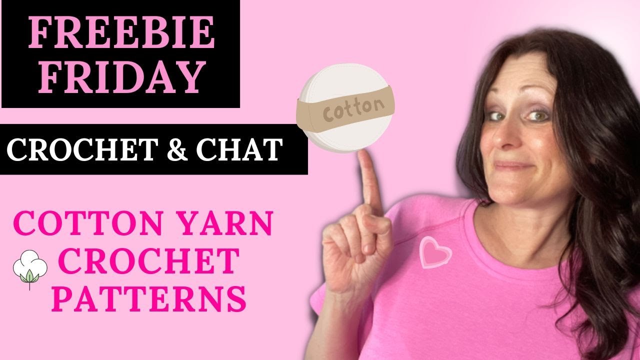 COTTON CROCHET PATTERN IDEAS | Ravelry | Crochet Patterns Using Cotton Yarn | #live #crojocorner
