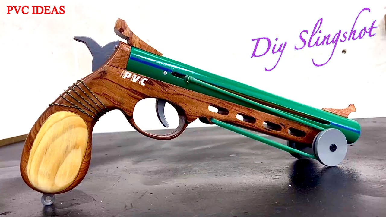 PVC Ideas - Design of Automatic Loading Slingshot