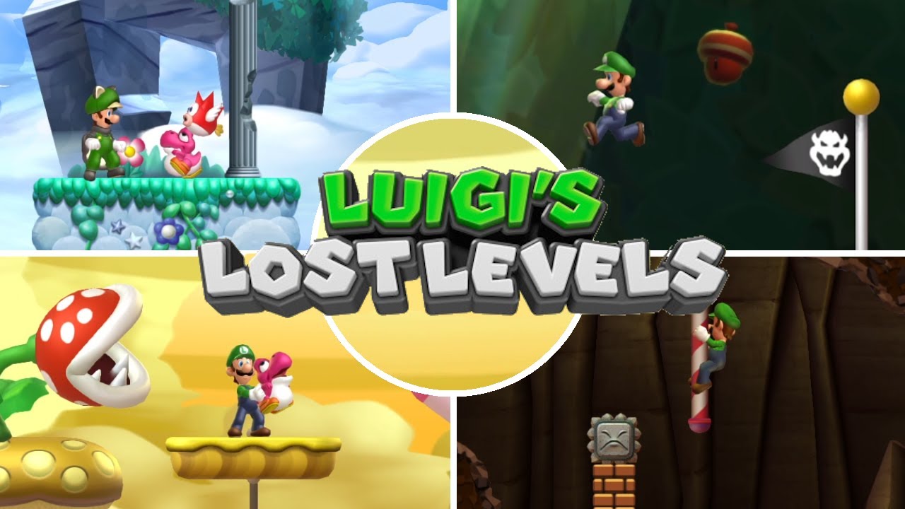 Luigi's Lost Levels - Full 100% Walkthrough