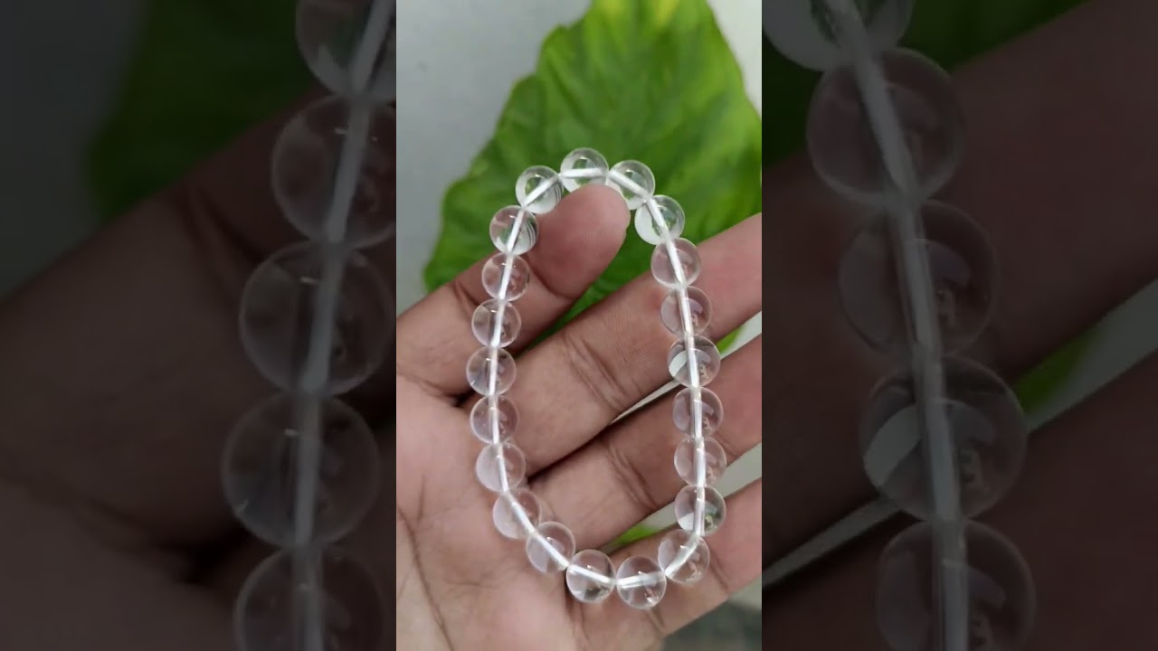 Clear Quartz Beads Braclet