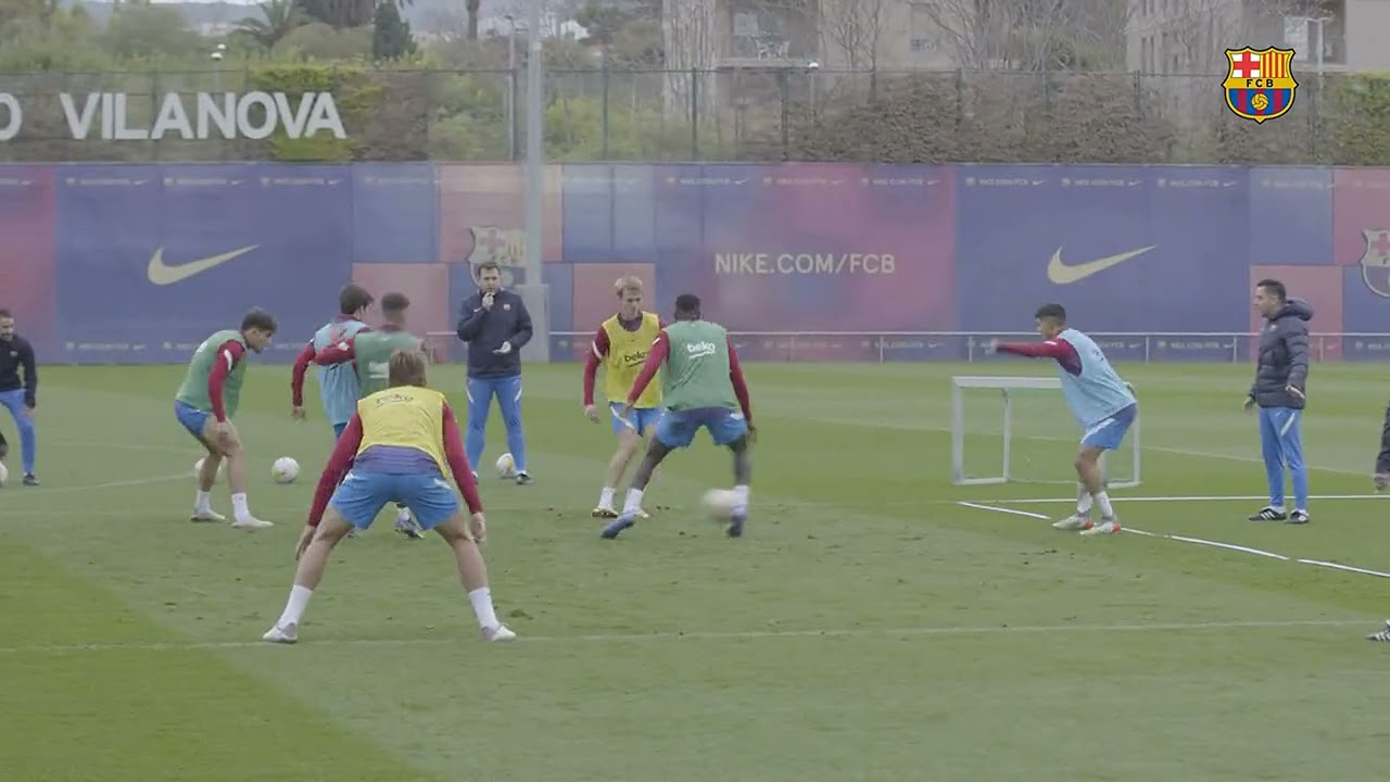 🔥 AS&Iacute; 🔥 son los ENTRENAMIENTOS de XAVI HERN&Aacute;NDEZ | La 💥 POSESI&Oacute;N por ENCIMA de TODO 💥 |