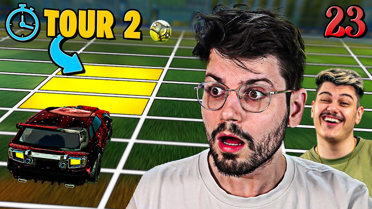 ON A ESSAYÉ ROCKET LEAGUE EN TOUR PAR TOUR ?! 🤨