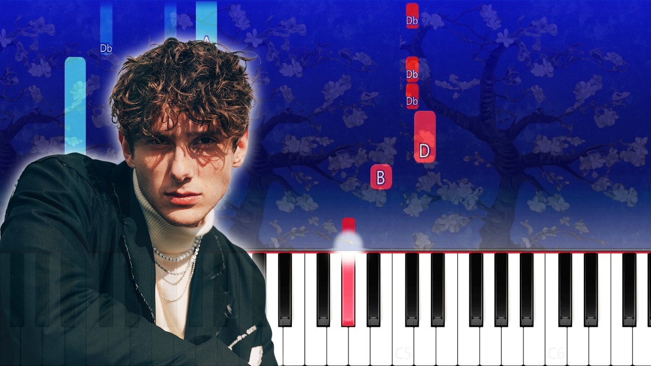 JVKE - oh to be loved (Piano Tutorial)