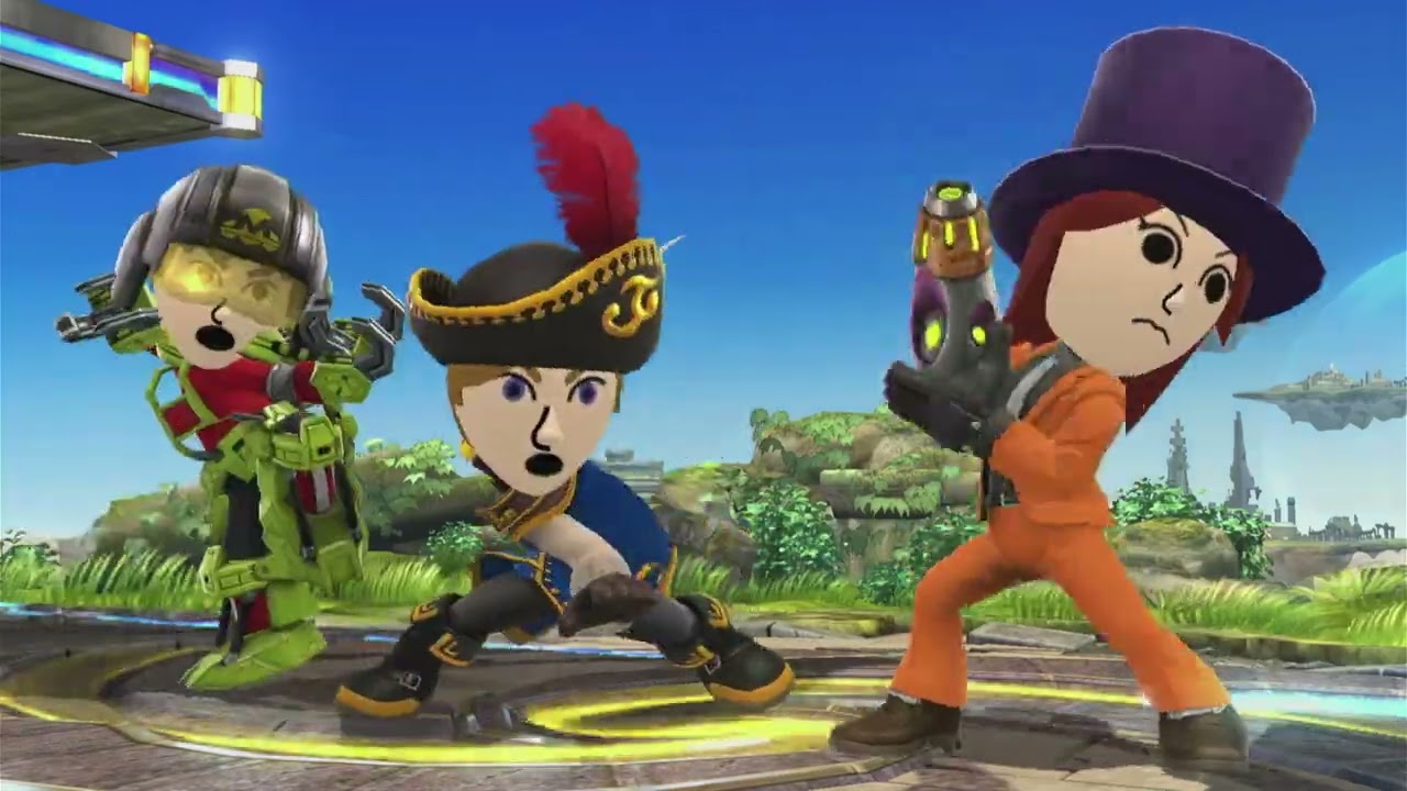 Let's Play Super Smash Bros For Wii U Part 44 - All Star Mii Fighters