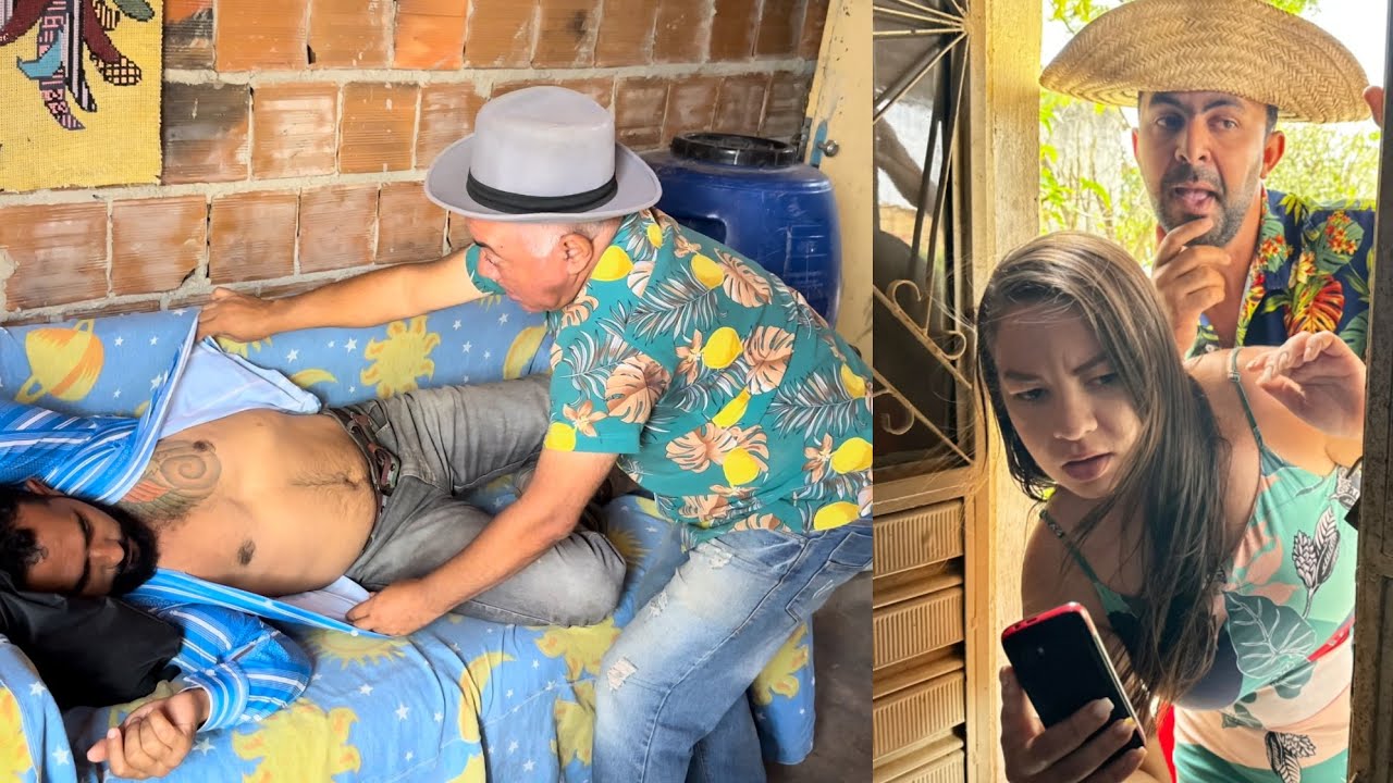 SEU BIU E RAQUEL FRAGAM SEU CHICO COM SEU ALFREDO
