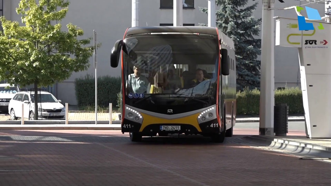 Elektrobusy SOR v hradecké MHD