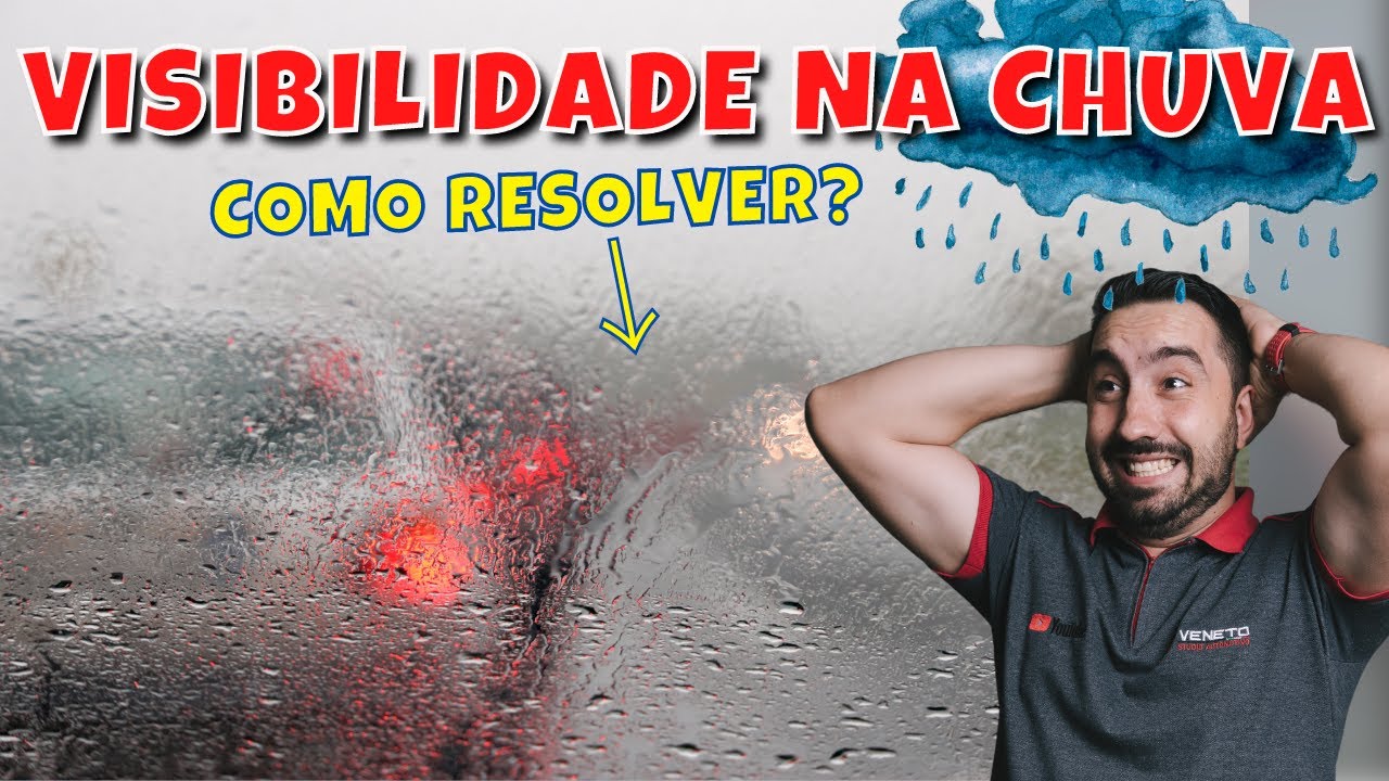 MAIS VISIBILIDADE NA CHUVA GASTANDO POUCO | Resolva em 5 minutos