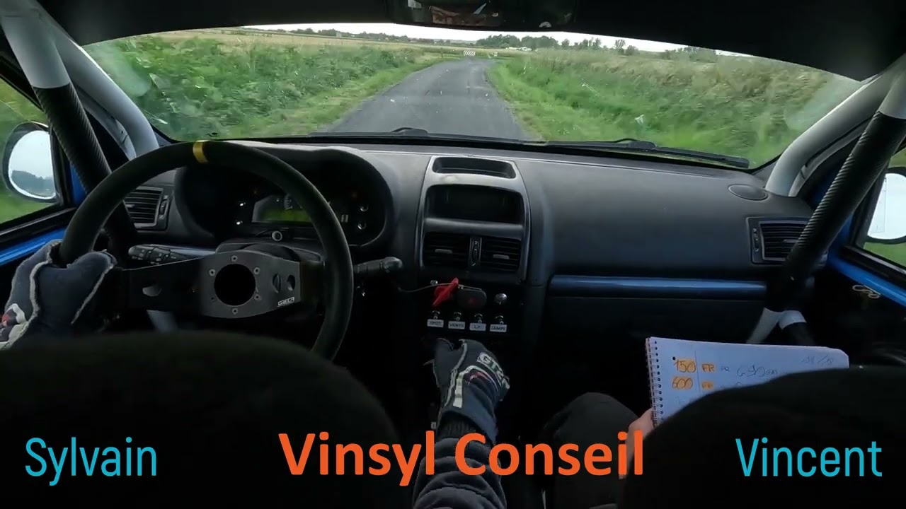 Rallye des Vins de Chinon 2024 - Sylvain MAHIER / Vincent MAHIER Clio Ragnotti N3 - ES5 Bouchardais