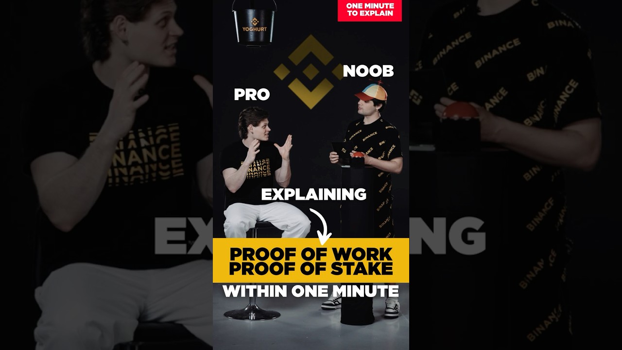 POW vs POS? #Crypto Pro Tries Explaining in 1 Minute to a Noob