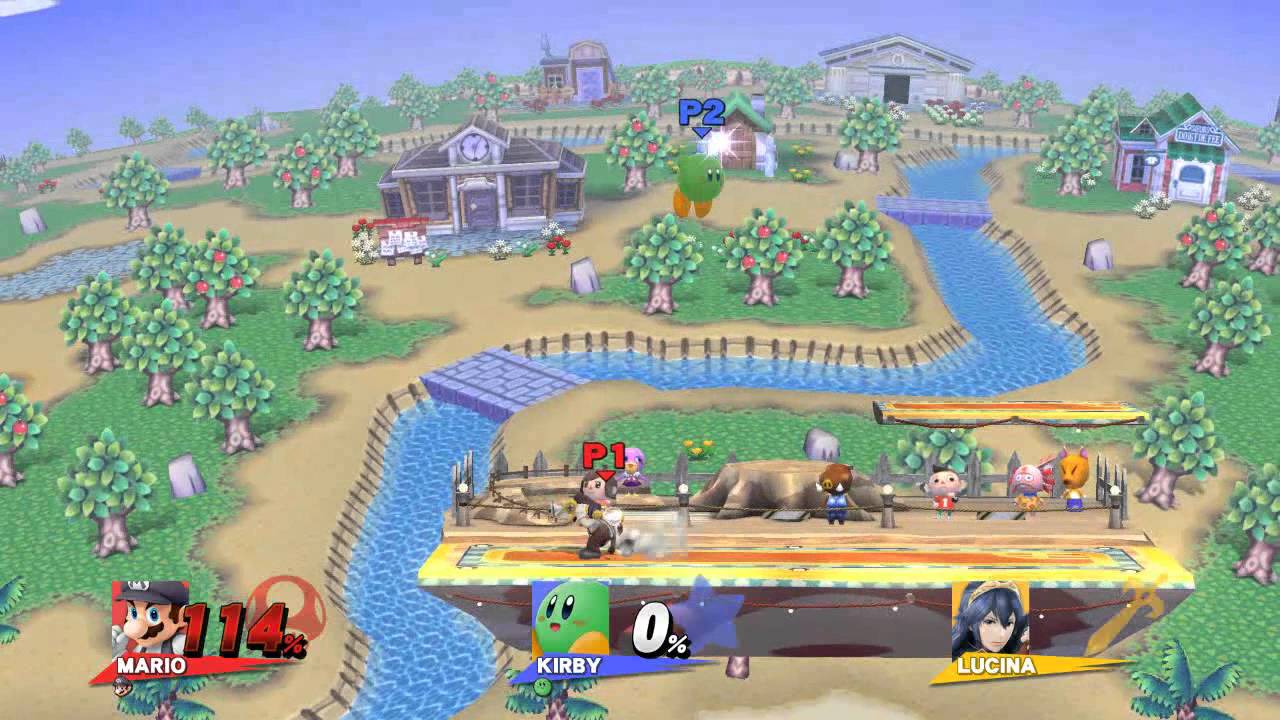 Online: Mario (eltacofeo) vs Kirby (DocShock) lag & swag