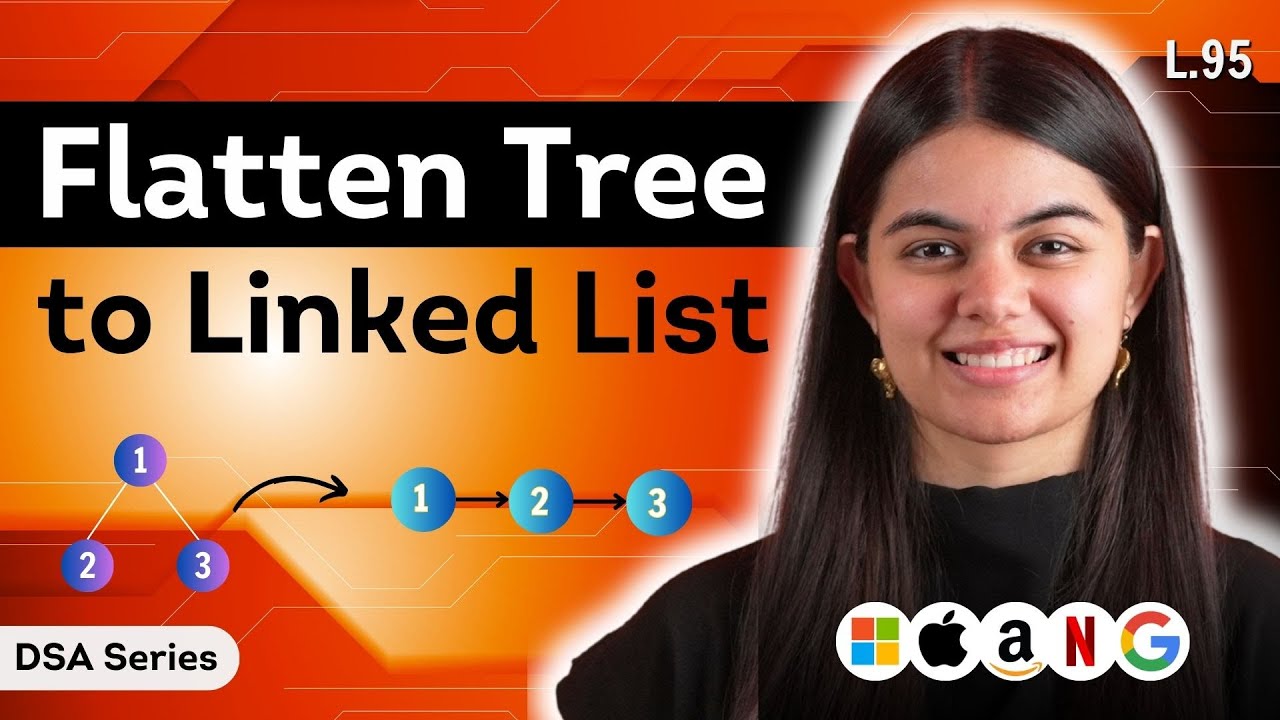 Flatten Binary Tree to Linked List | DSA Series : L.95