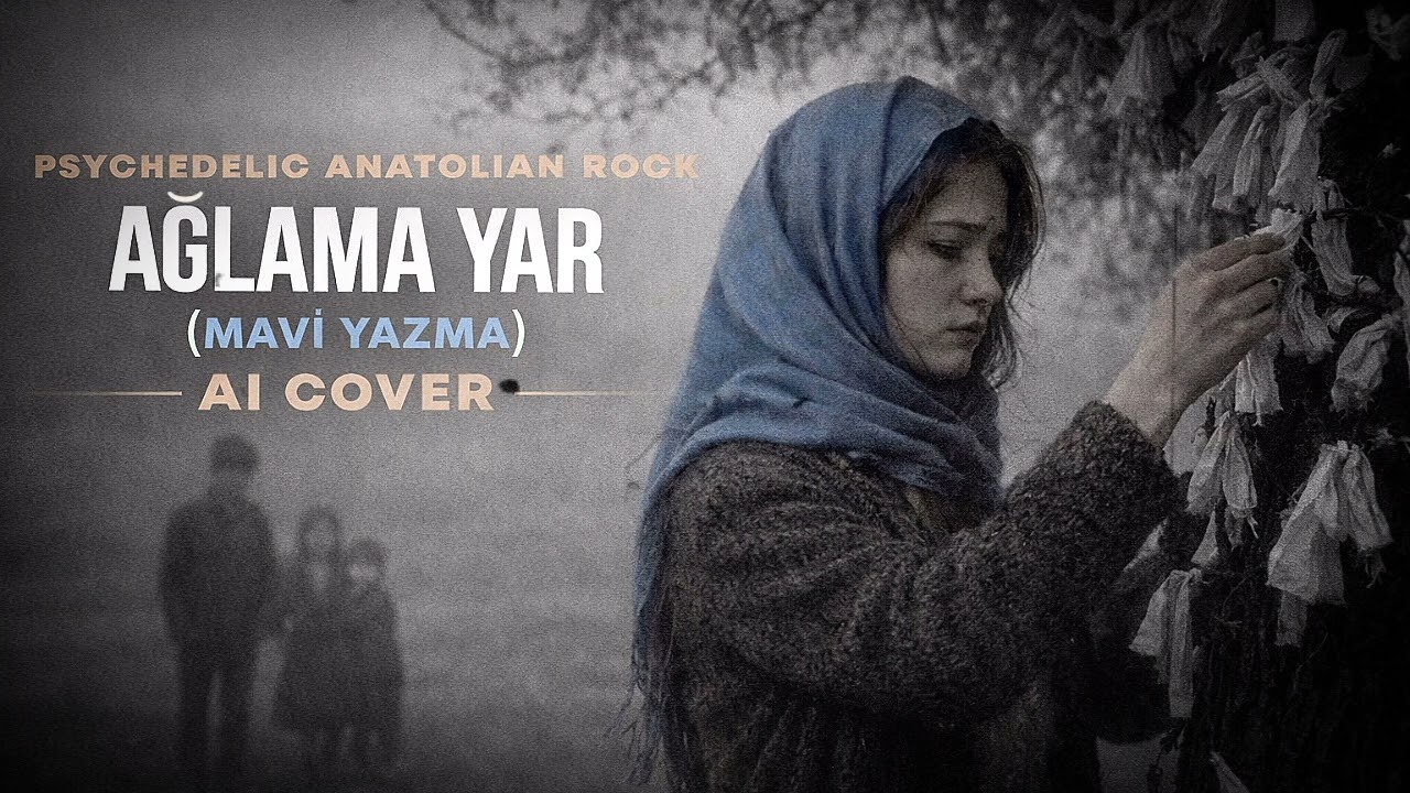 Ağlama Yar (Mavi Yazma) - Psychedelic Anatolian Rock (AI COVER) Yapay Zeka Düzenleme 