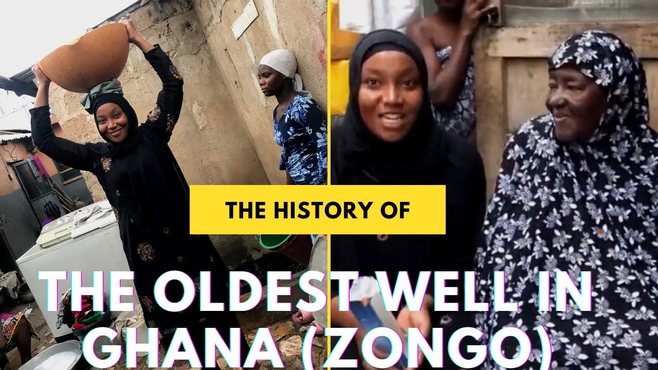 The well that provides for a whole community in Ghana | oldest well water |