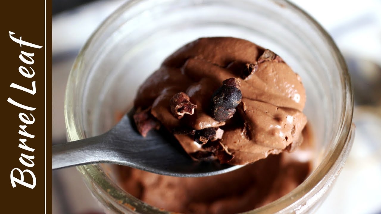 全素豆腐巧克力慕斯 (無加糖) Vegan Tofu Chocolate Mousse (No Sugar Added)