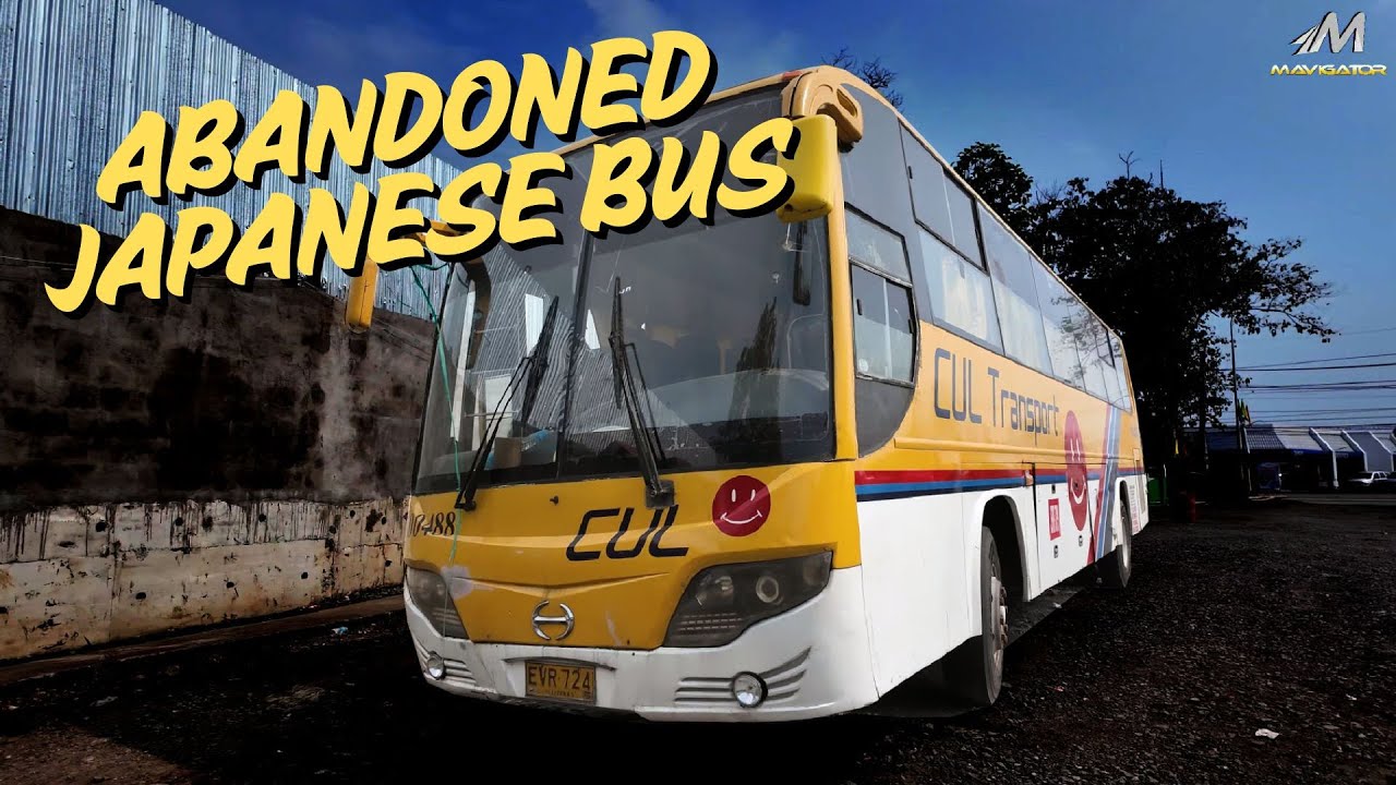 Abandoned Japanese Bus in the Philippines