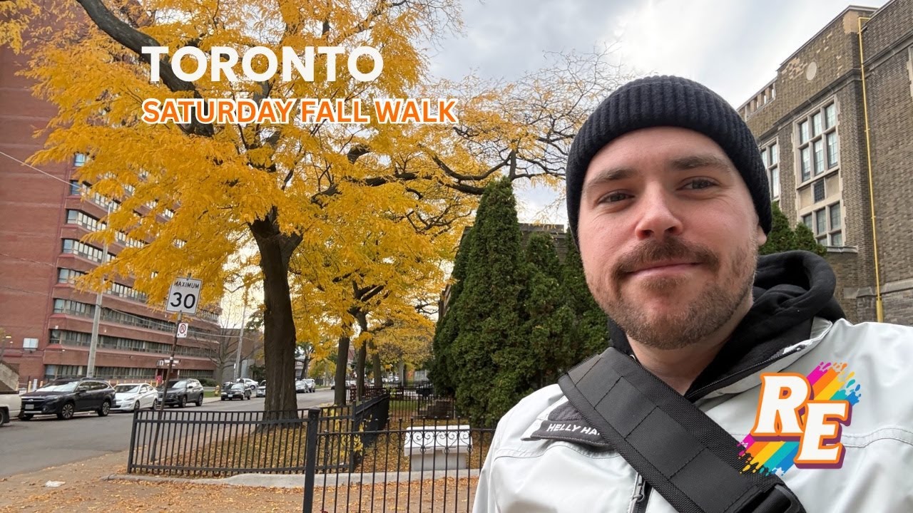 LIVE Toronto | Saturday Autumn Walk to Downtown