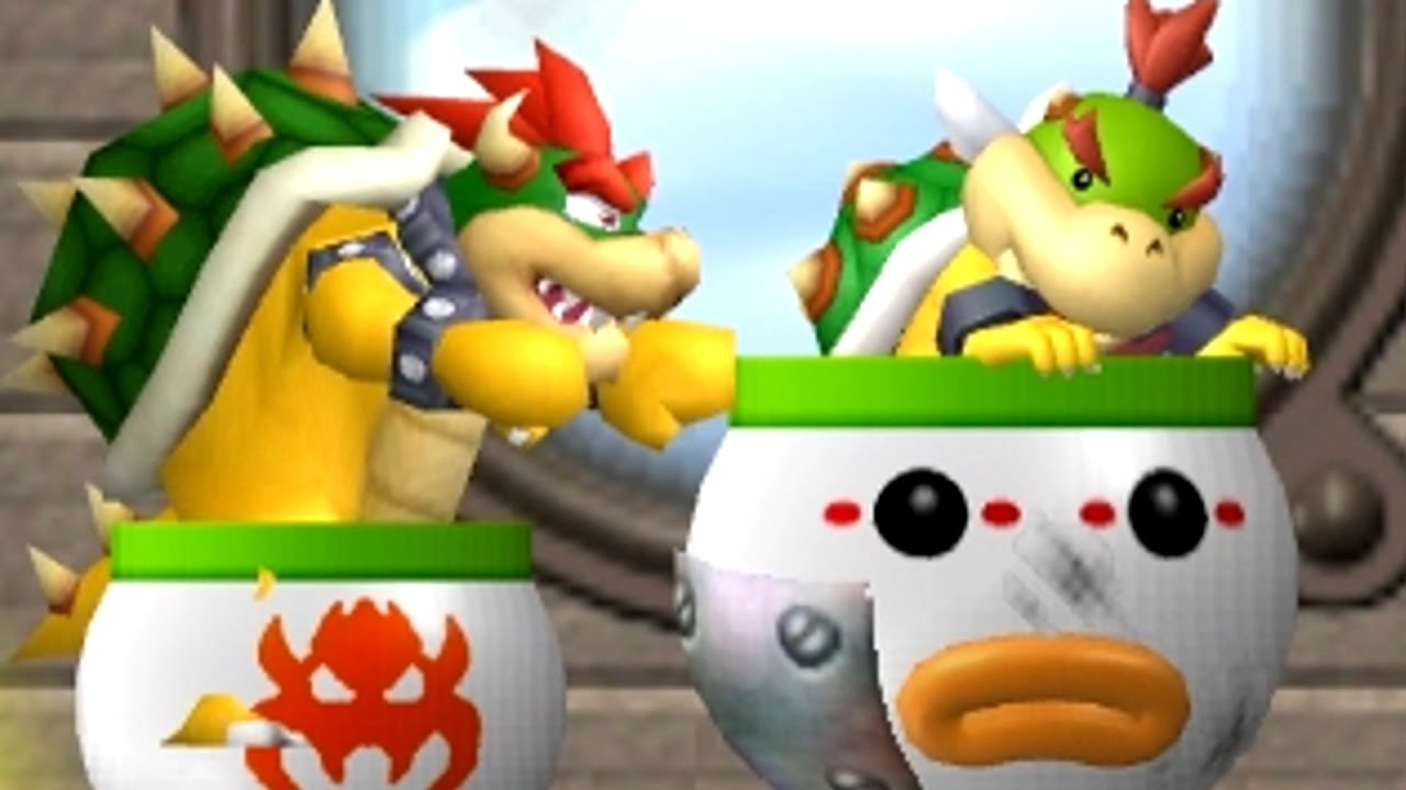 New Super Bowser Wii - All Airship Levels (Bowser vs Bowser Jr.)
