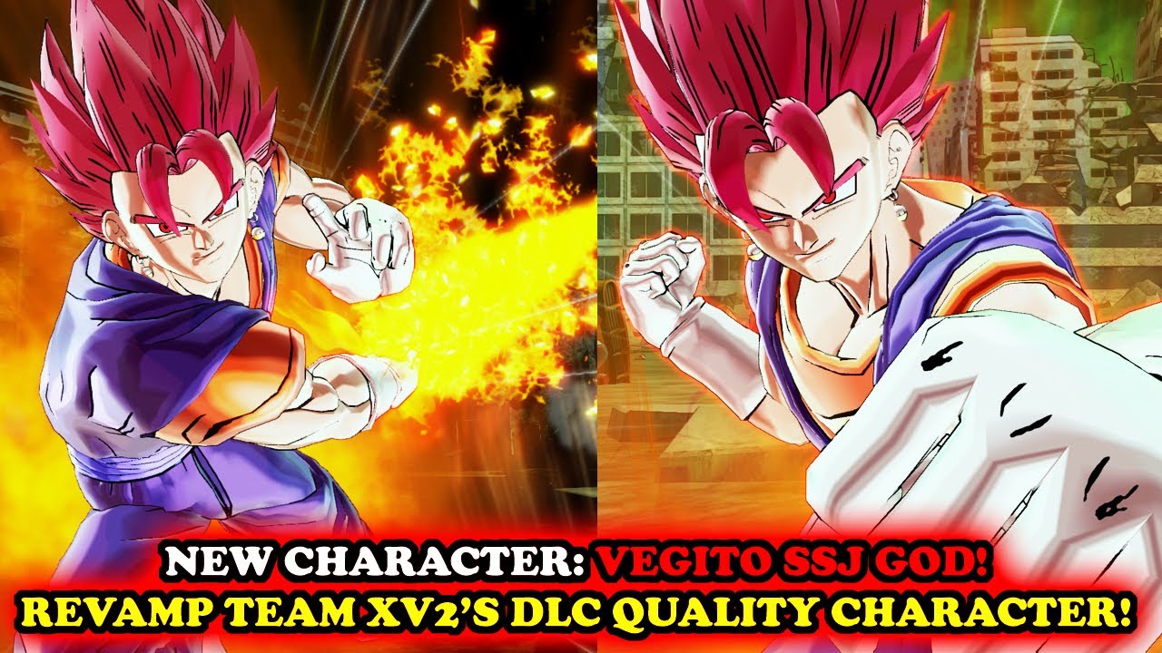 *NEW* DLC QUALITY CHARACTER: Vegito SSJ God (New Moveset, Skills & More!) REVAMP TEAM DB Xenoverse 2