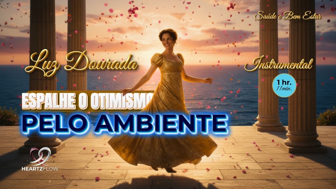 Frequência 528Hz e 639Hz | Energia da LUZ DOURADA para Espalhar Otimismo no Ambiente ✨🏛️