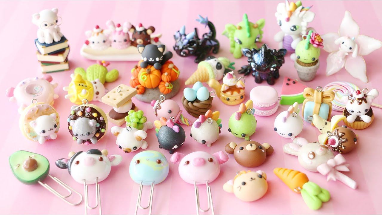 Polymer Clay Charm Update #32