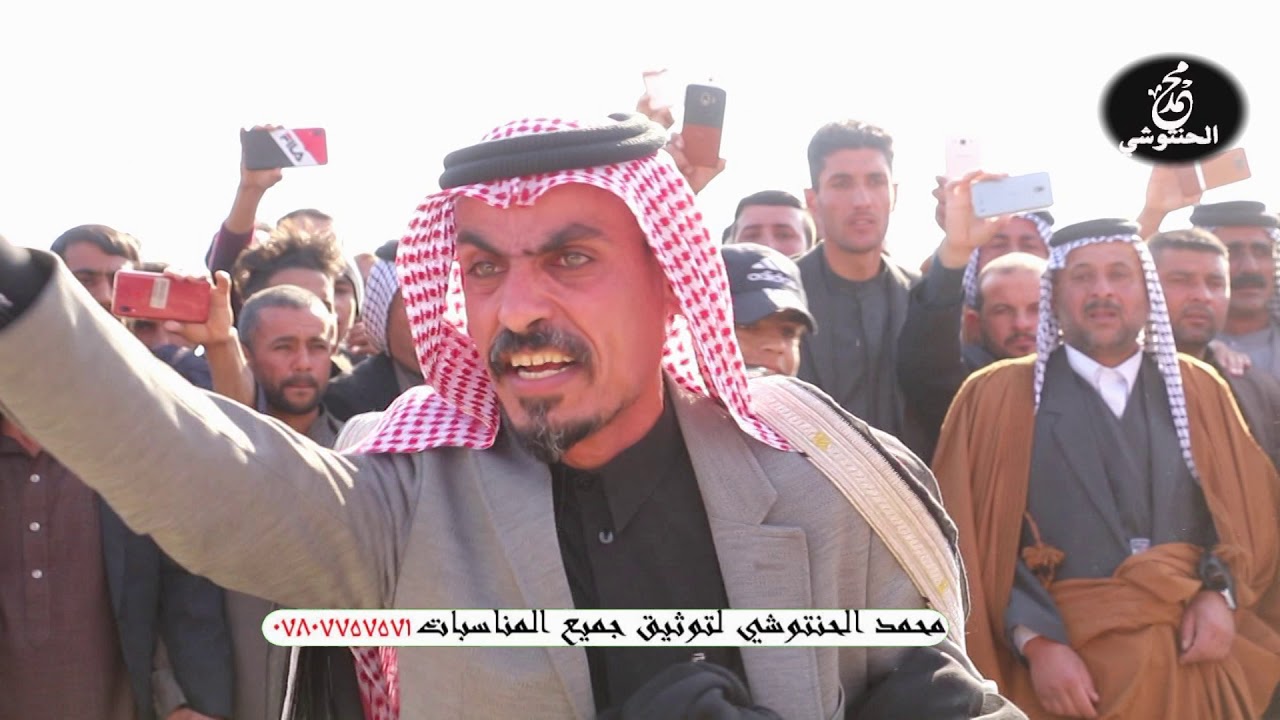 ميدان عزاء المرحوم دبعن لفته العايدي بني ركاب / تصوير حسين الحنتوشي