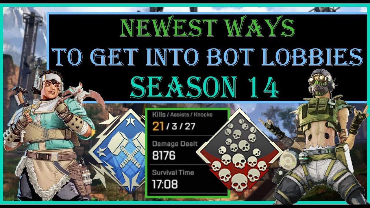 The ONLY REAL WAY To Get Into Bot Lobbies In Apex Legends Season 14