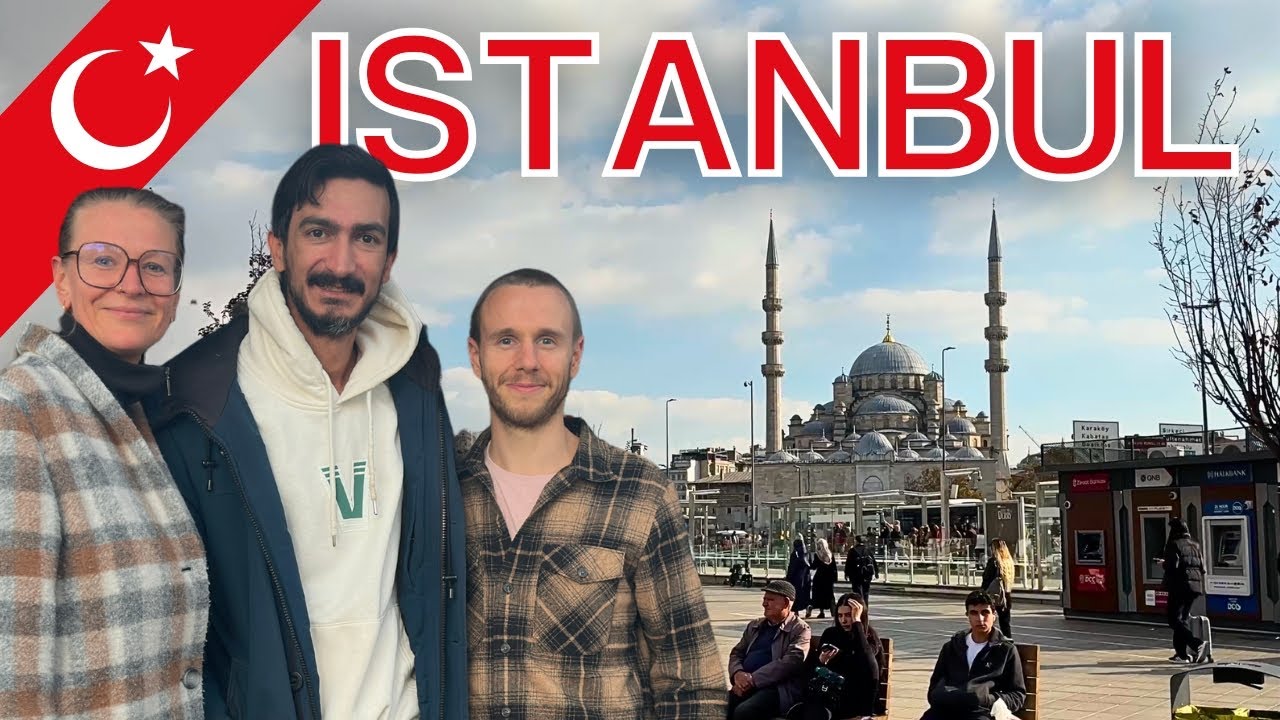 ISTANBUL im Winter Märkte Traditionelles Essen Sehenswürdigkeiten und Local Bekanntschaften Vlog 111
