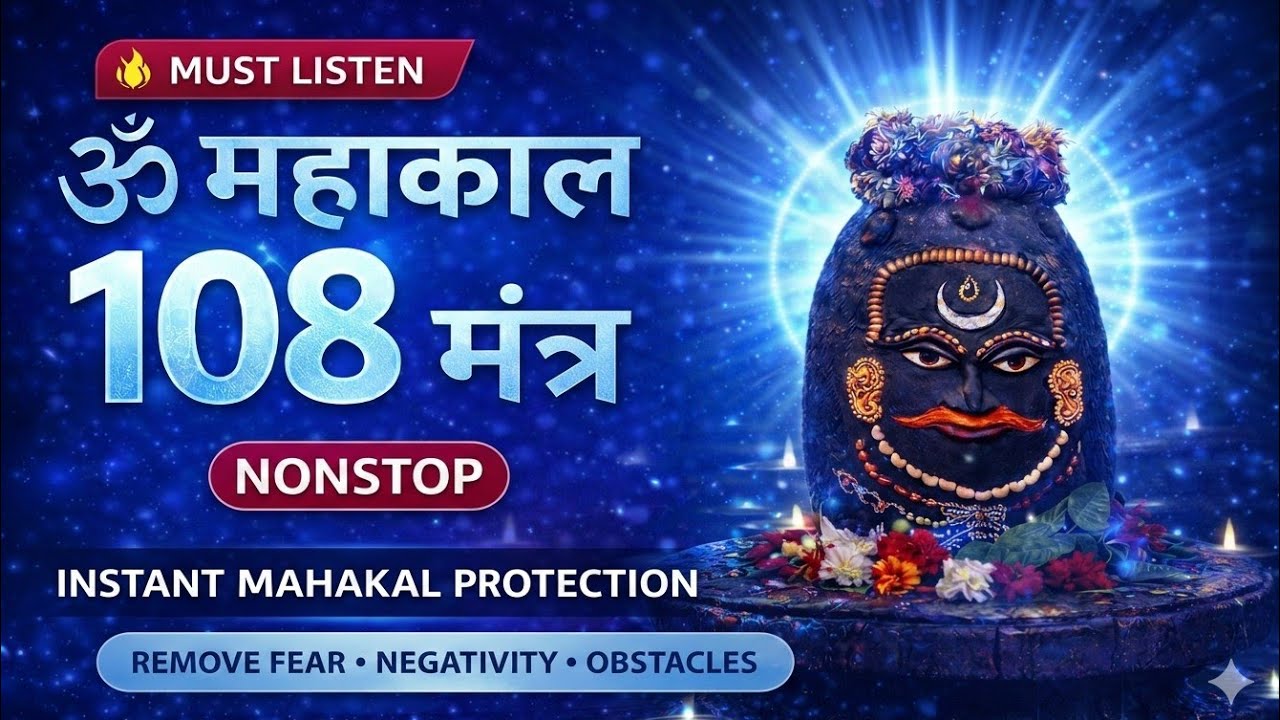 108 Mahakal Jap for Instant Protection 🔱 Remove Fear & Negative Energy | Powerful Shiv Mantra #live