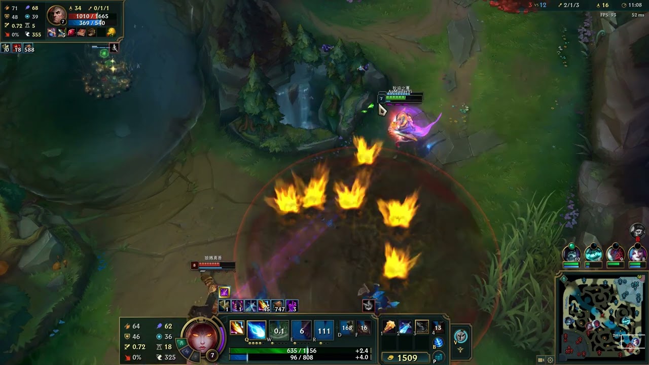 Leauge of Legends Sona AP Ranked Win ! - Full AP Build