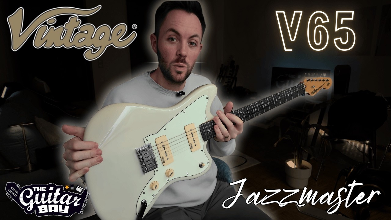 A Jazzmaster Without the Fuss | Vintage Icon V65 P90 Review - The Guitar Bay