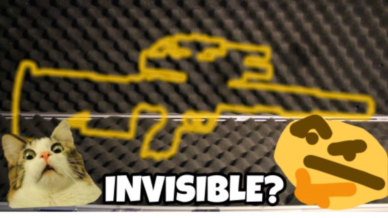 Does this make your gun INVISIBLE? :O Sprinter Custom Ghillie Rifle Wrap