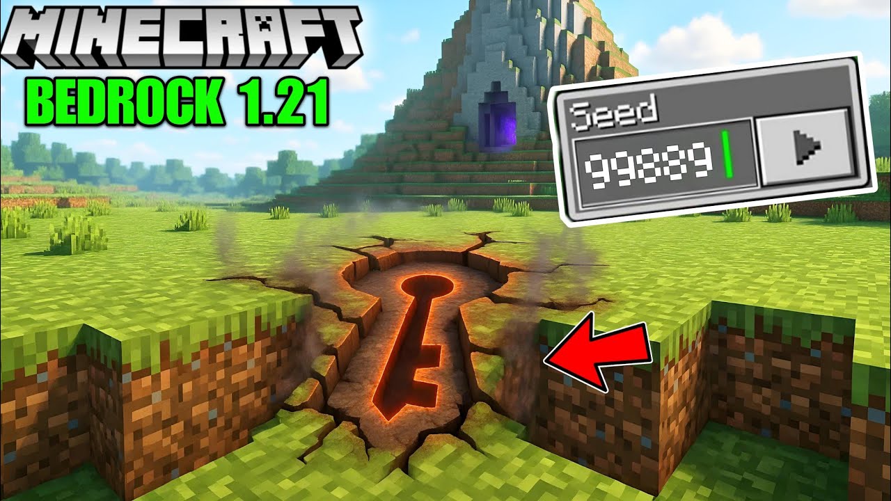 I Found Minecraft's Rarest Secret Seed | Minecraft Bedrock Seed 1.21 #1