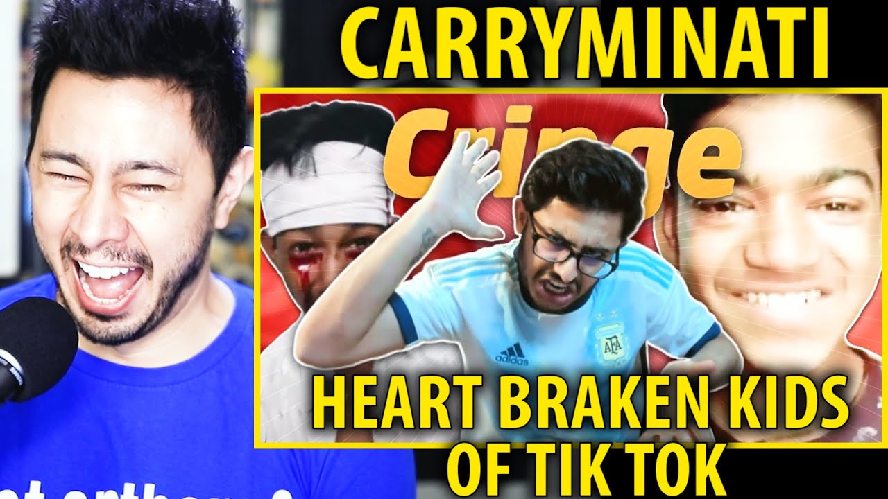 CARRYMINATI | Heart Braken Kids Of  Tik Tok | Reaction | Jaby Koay