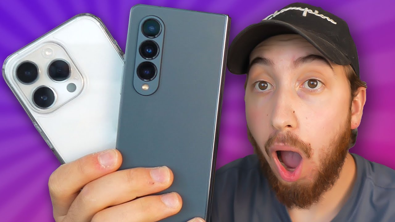 Слепой тест камер Samsung Galaxy Z Fold 4 и iPhone 14 Pro!
