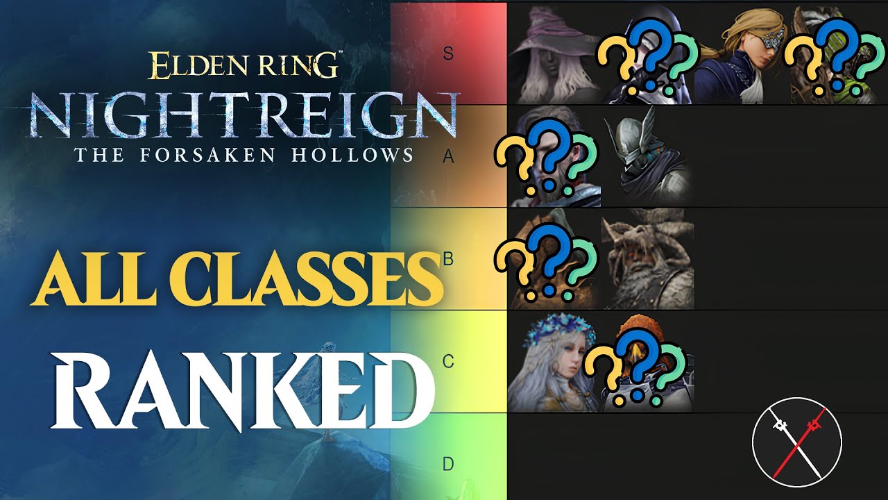 Nightreign Forsaken Hollows All Classes Ranked - Best & Worst You NEED To Know! Classes Tier List
