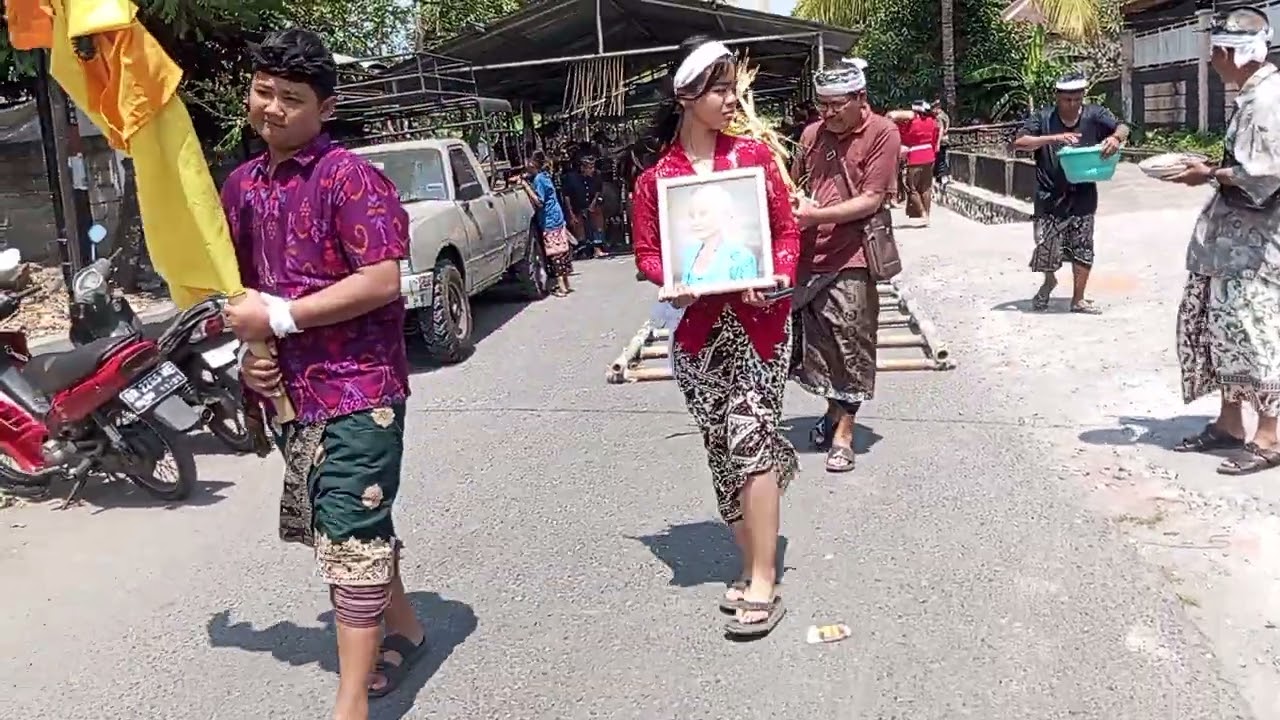 Acara ngaben ni Ketut Suastini siluman Utara tgl 18 Agustus 2025.