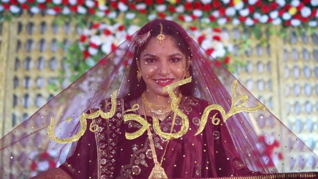 NIKAH OF SANIYA WITH MUTAHIR PASHA/15.06.2025/GOLDEN 3D FLIMS PRODUCTION