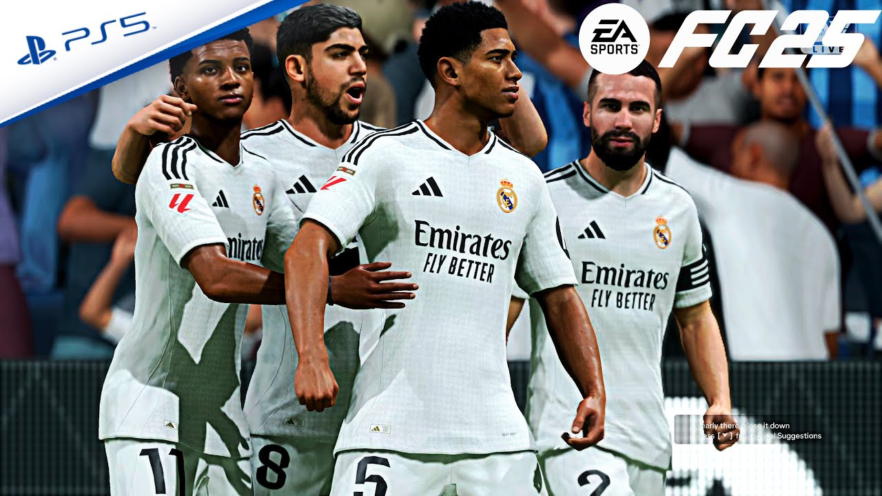 FC 25 - Real Madrid vs Real Betis | La Liga 24/25 ft. Jude Bellingham | PS5™ [4K60]