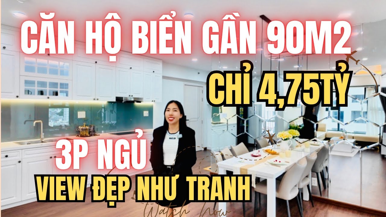 CỰC PHẨM GẦN 90M2 VIEW ĐẸP NHƯ TRANG 3 P NGỦ MƯỜNG THANH VIỄN TRIỀU