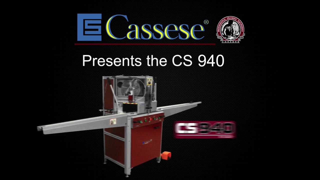 CASSESE : CS 940 MANUAL DOUBLE MITRE SAW