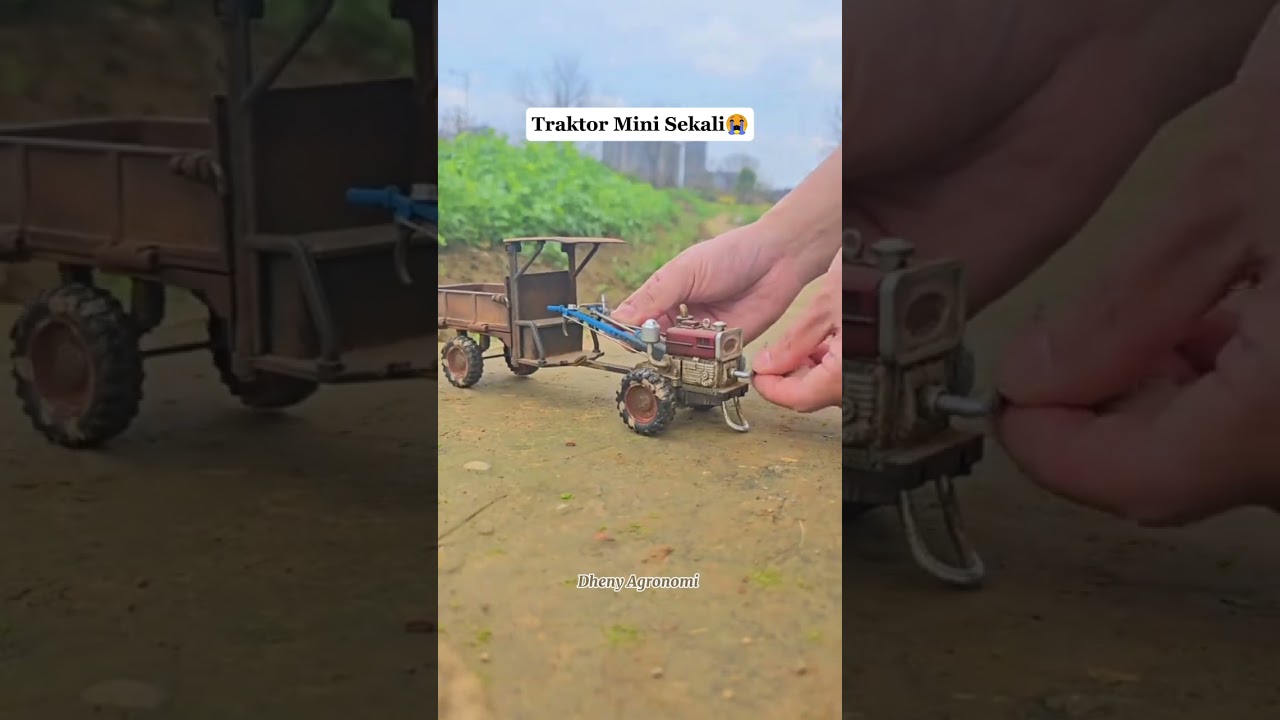 Traktor Sawah mini ❗❗❗#automobile #agrikultur #traktor #farming #xcavator #traktorpower #excavator