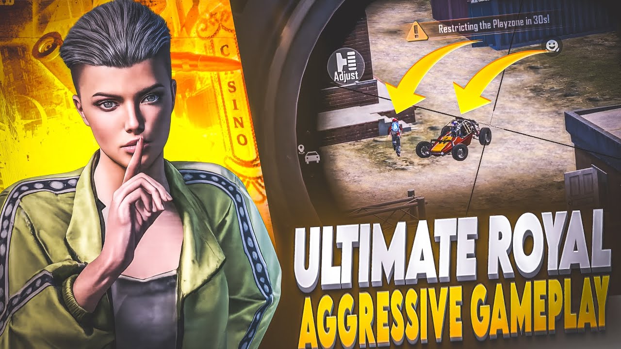 Ultimate Royal Hard Lobby 🔥 Full Aggressive Rush Gameplay #pubgmobile #ultimateroyal #ytmunnalive 