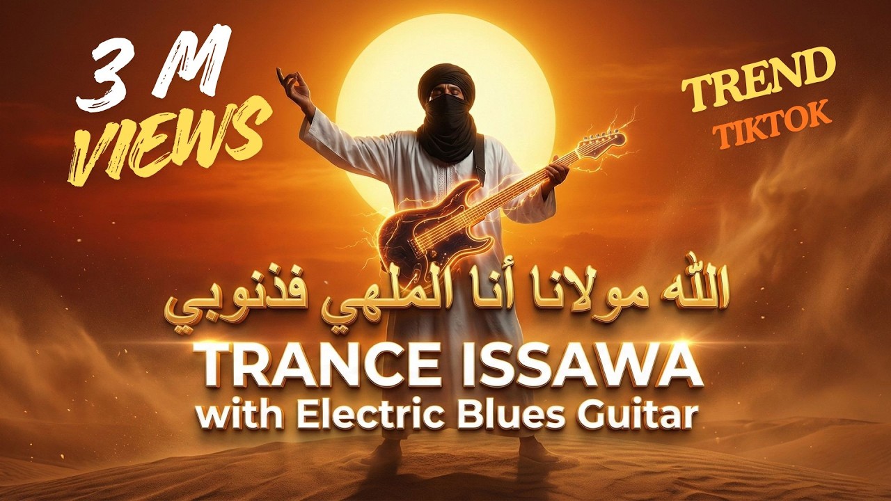 ALLAH MAWLANA | أنا الملهي في فذنوبي | Issawa Trance × Electric Guitar ( Cover AI ) [ BEST VERSION]💥