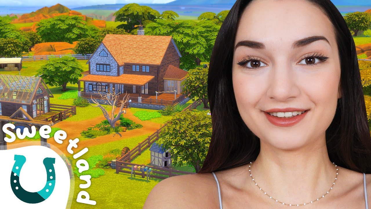 J'ai rénové le ranch de mes rêves ! 😍 | Sweetland BONUS |  Sims 4 Vie au ranch