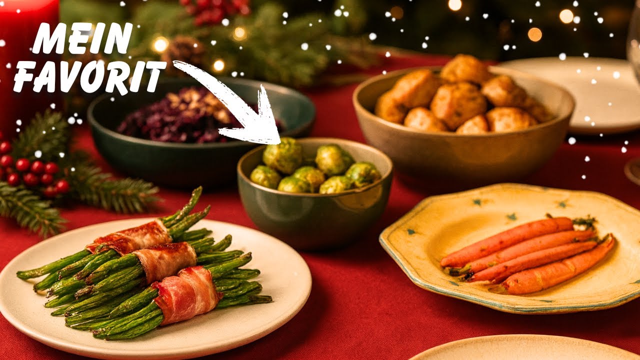 So machst Du Weihnachts-Beilagen in der Heißluftfritteuse🎄