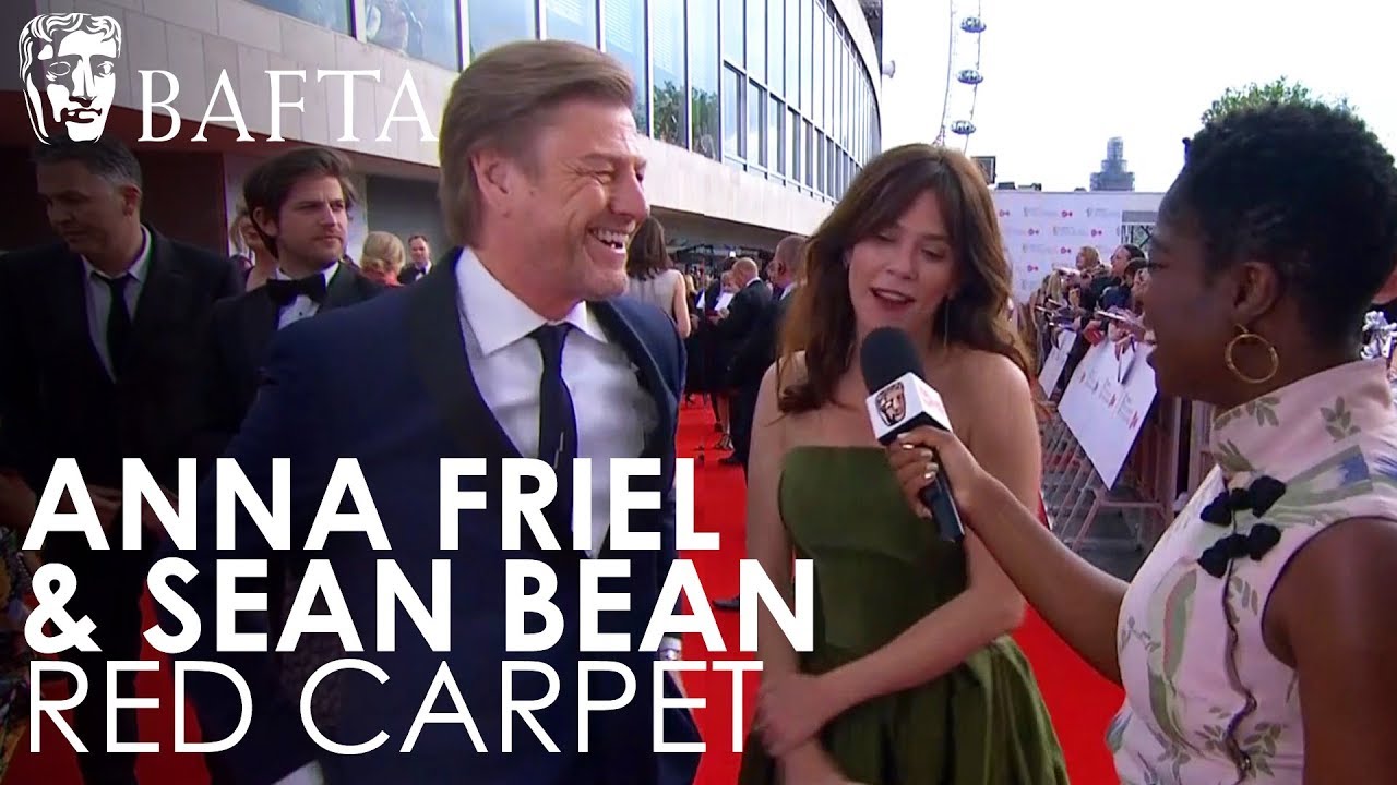 Sean Bean & Anna Friel on the Red Carpet | BAFTA TV Awards 2018