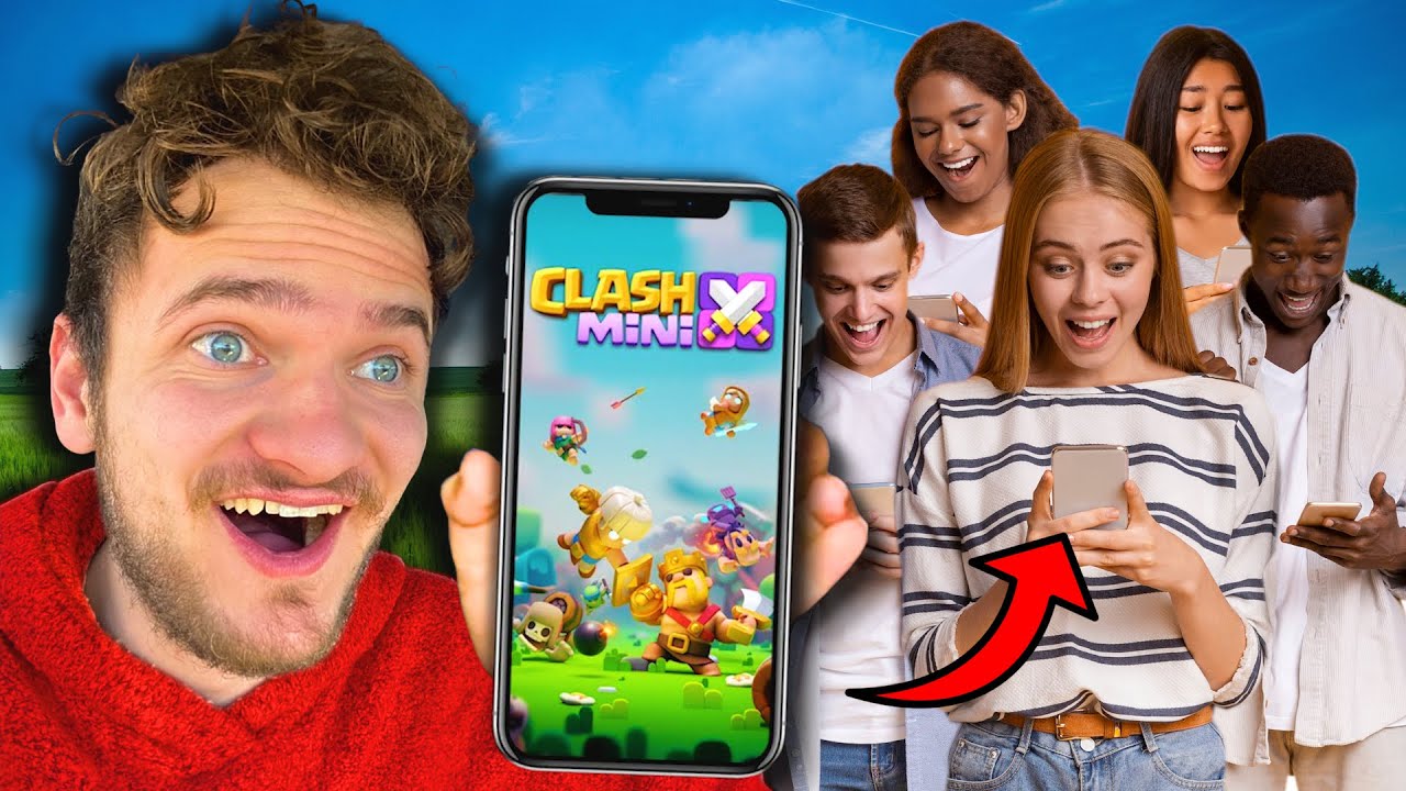 Asking 100 Strangers To Play Clash Mini by @moistpotatogaming